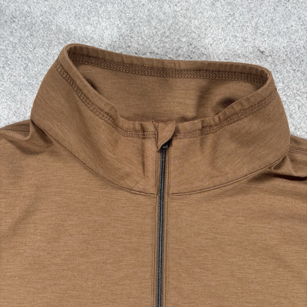 Vuori Ease Performance Half Zip 2.0 Shirt Large Stretch Long Sleeve Pullover - Picture 3 of 10